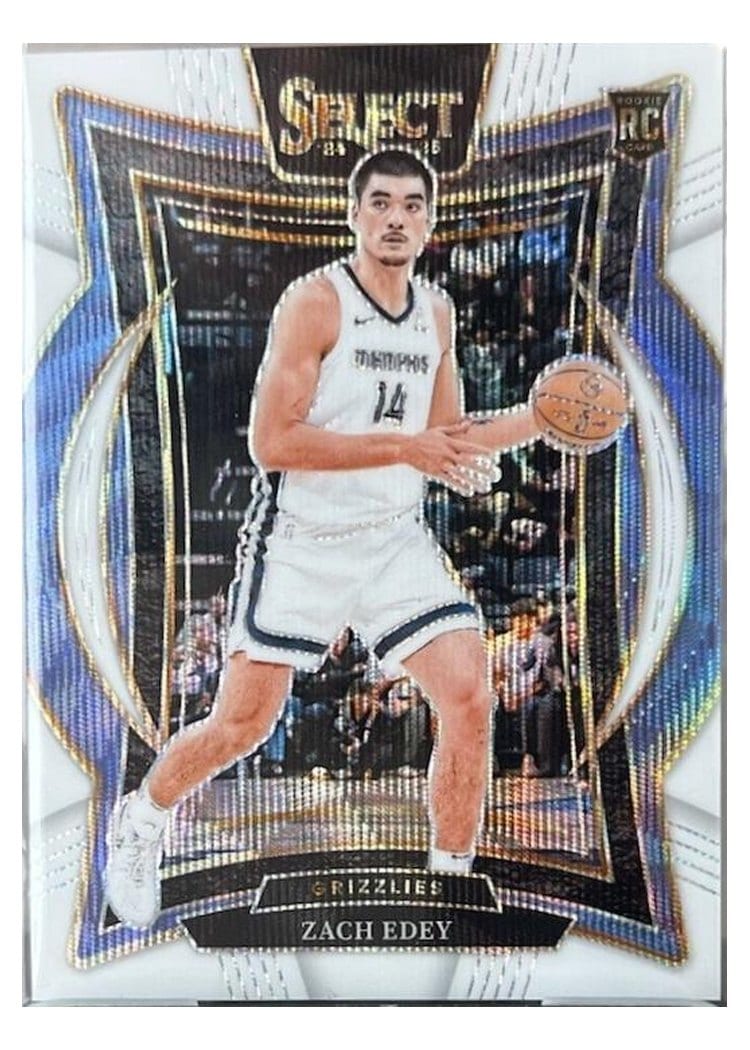 2024-25 Panini Select Base Set Zach Edey #98 card