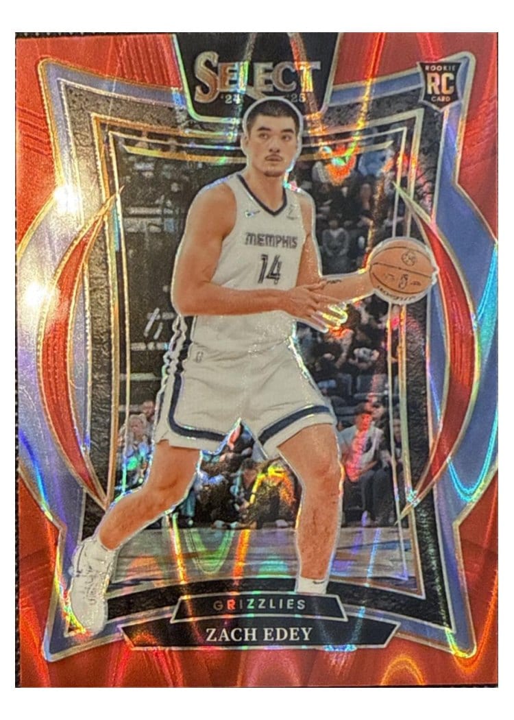 2024-25 Panini Select Base Set Zach Edey #98 card