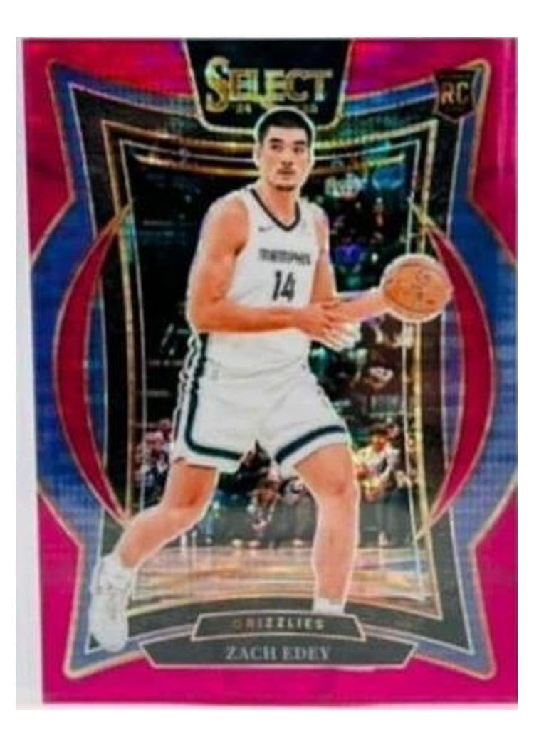2024-25 Panini Select Base Set Zach Edey #98 card