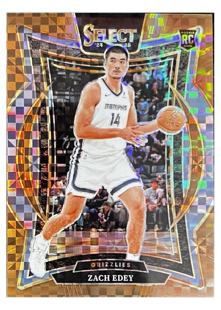 2024-25 Panini Select Base Set Zach Edey #98 card