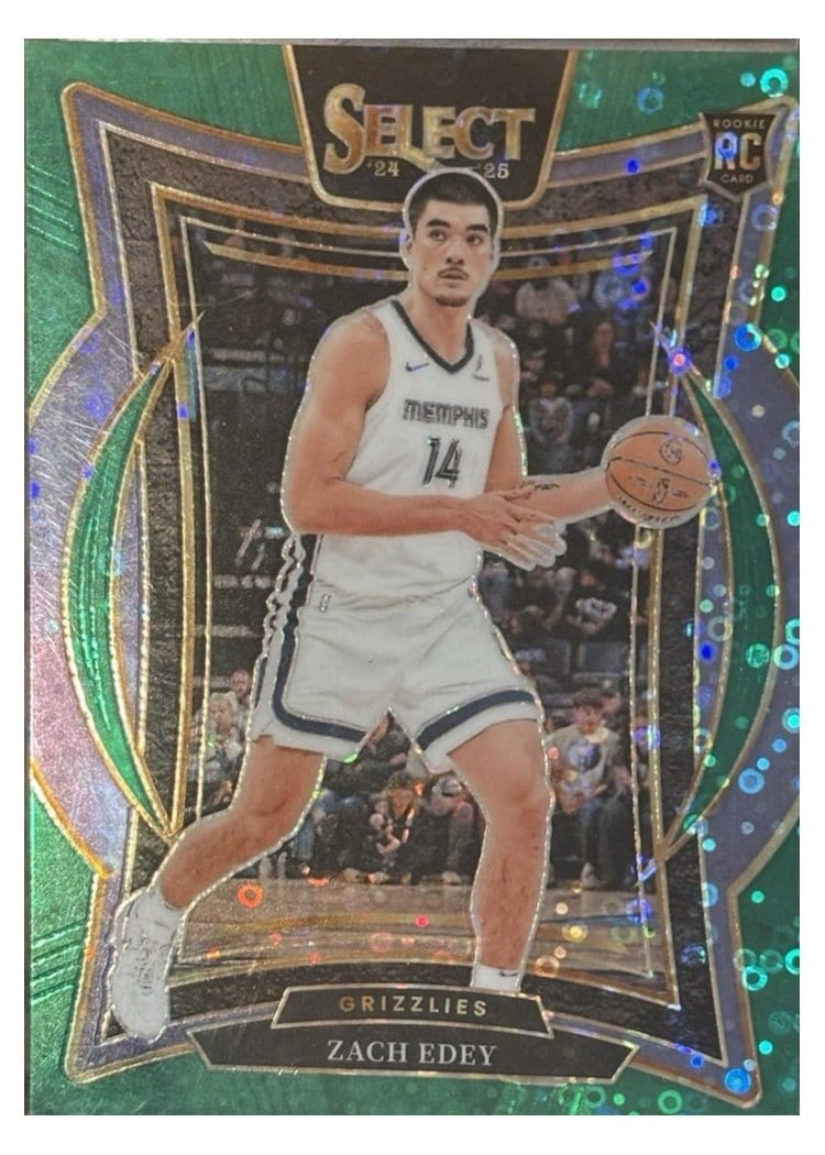 2024-25 Panini Select Base Set Zach Edey #98 card