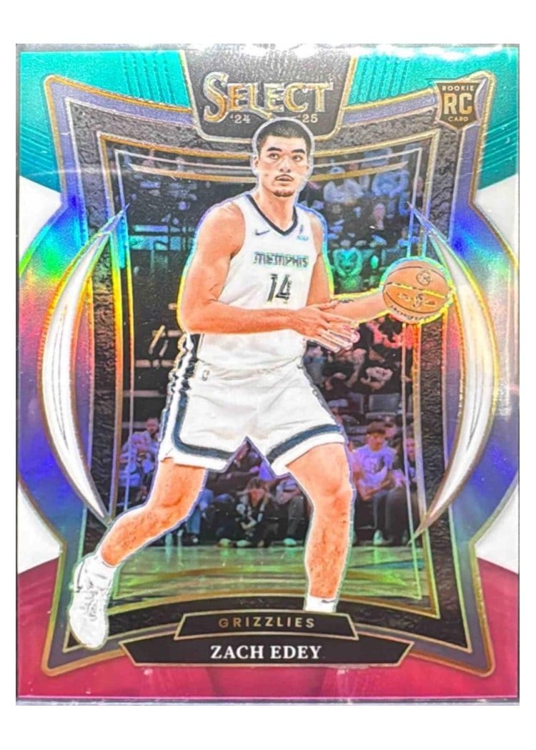 2024-25 Panini Select Base Set Zach Edey #98 card