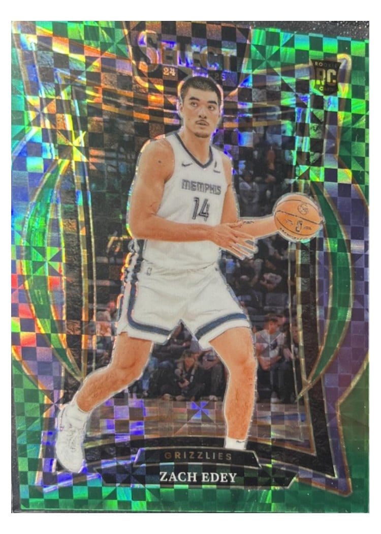 2024-25 Panini Select Base Set Zach Edey #98 card