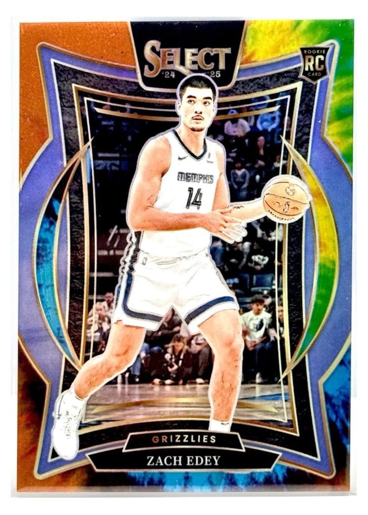 2024-25 Panini Select Base Set Zach Edey #98 card