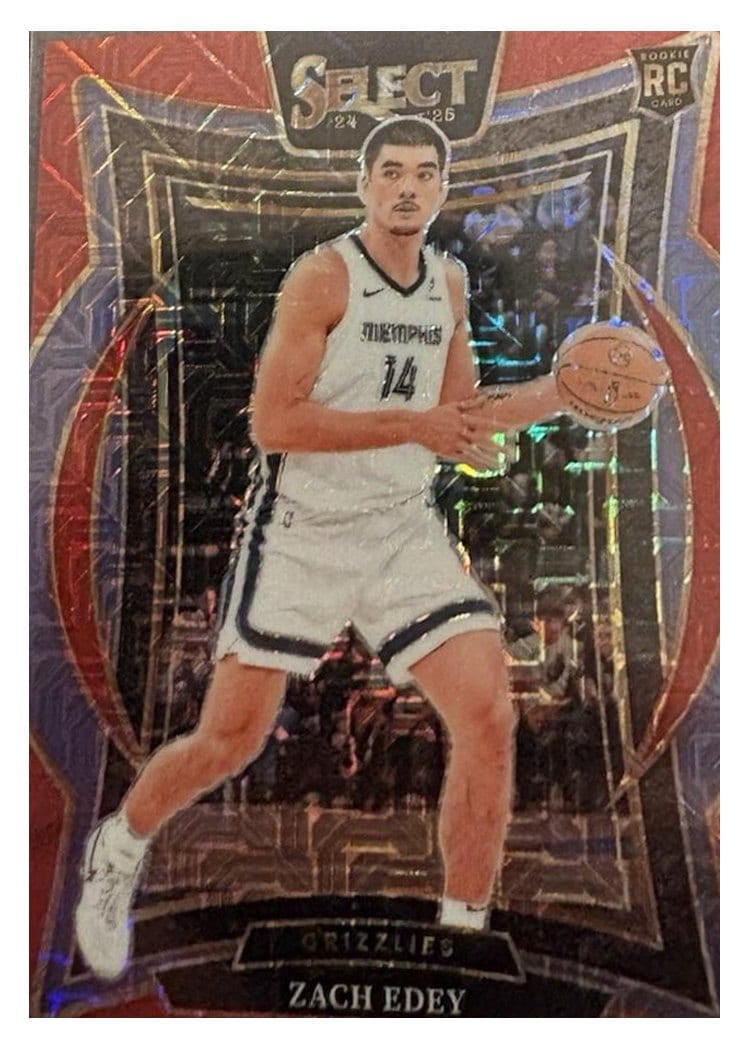 2024-25 Panini Select Base Set Zach Edey #98 card