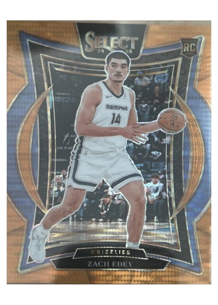 2024-25 Panini Select Base Set Zach Edey #98 card