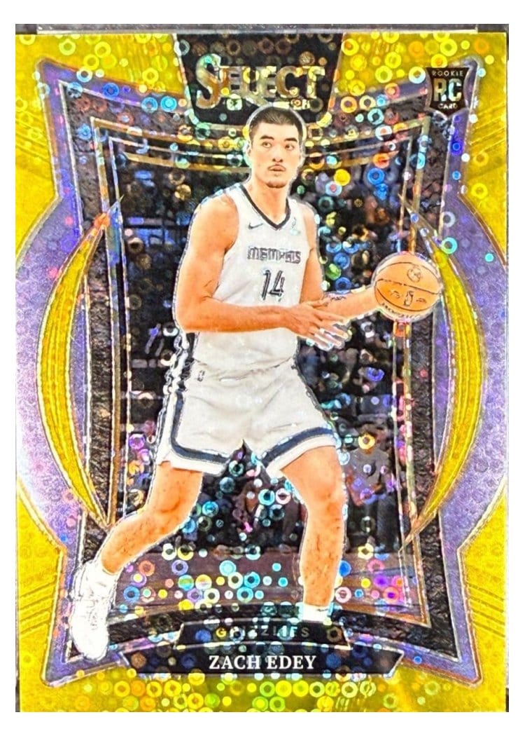 2024-25 Panini Select Base Set Zach Edey #98 card