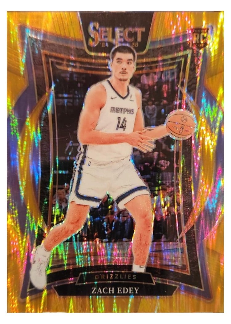 2024-25 Panini Select Base Set Zach Edey #98 card