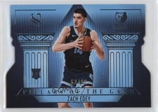 2024-25 Panini Silhouette Pillars of the Game Zach Edey #19 card