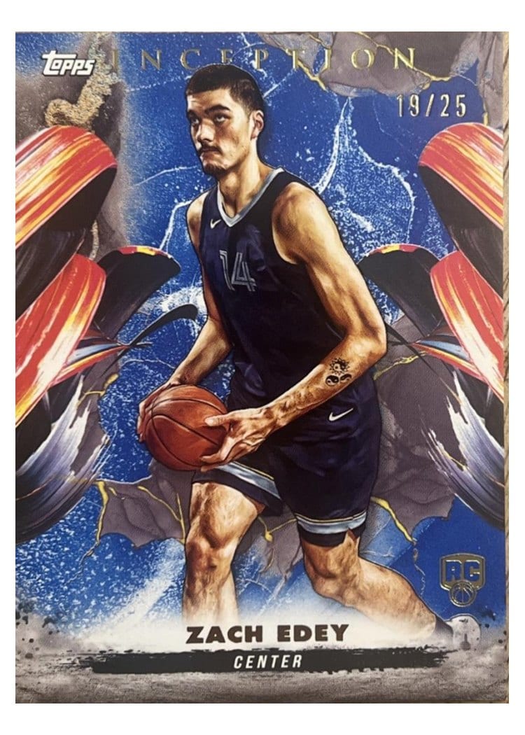 2024-25 Topps Inception Base Set Zach Edey #7