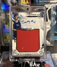 2024-25 Topps Inception Rookie Jumbo Relic Autographs Zach Edey #RJR-ZE
