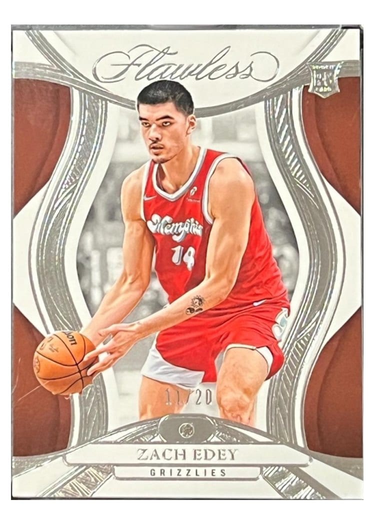 2024 Panini Flawless Zach Edey #62 card