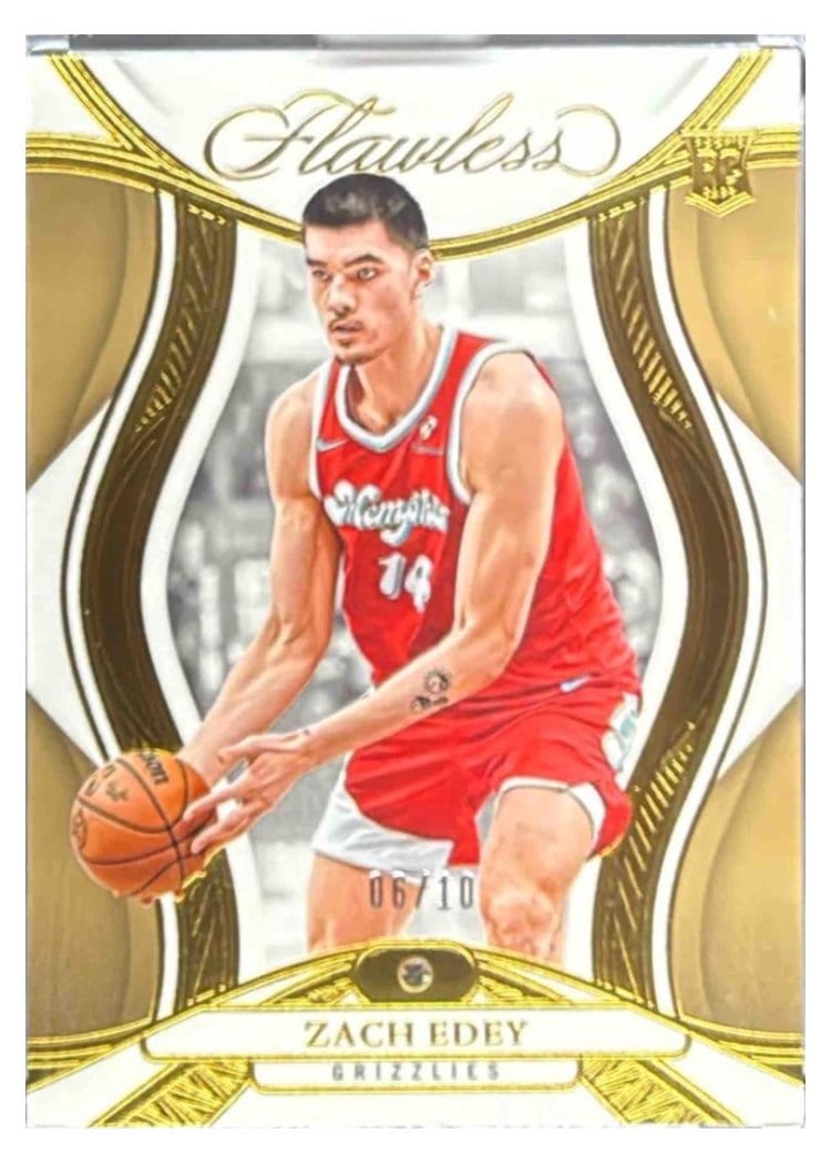 2024 Panini Flawless Zach Edey #62 card