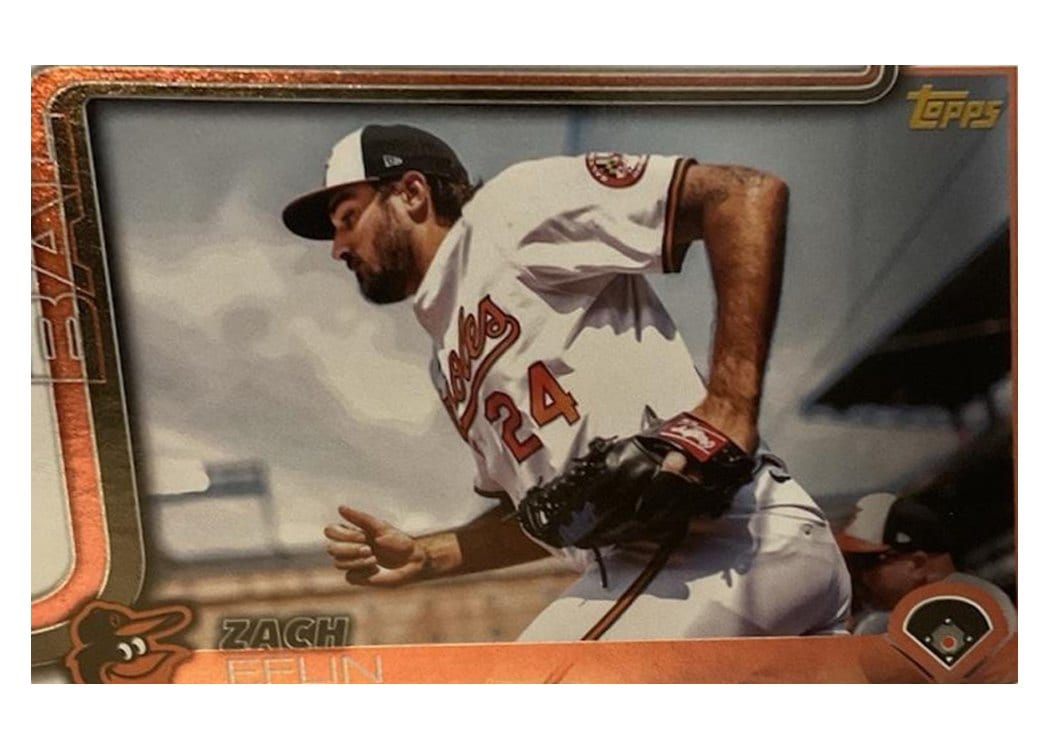 2025 Topps Base Set Zach Eflin #188 card