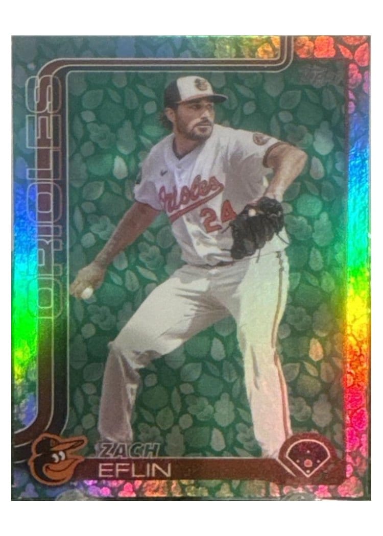 2025 Topps Base Set Zach Eflin #188 card
