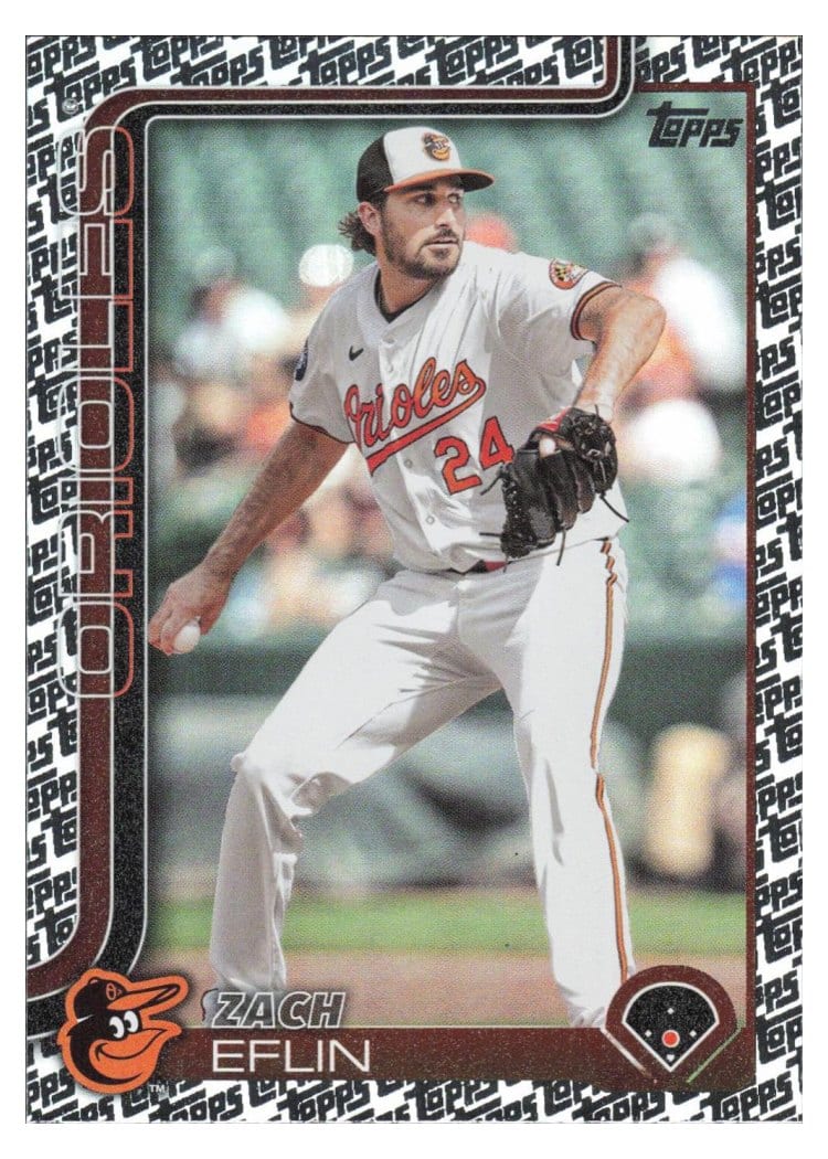 2025 Topps Base Set Zach Eflin #188 card