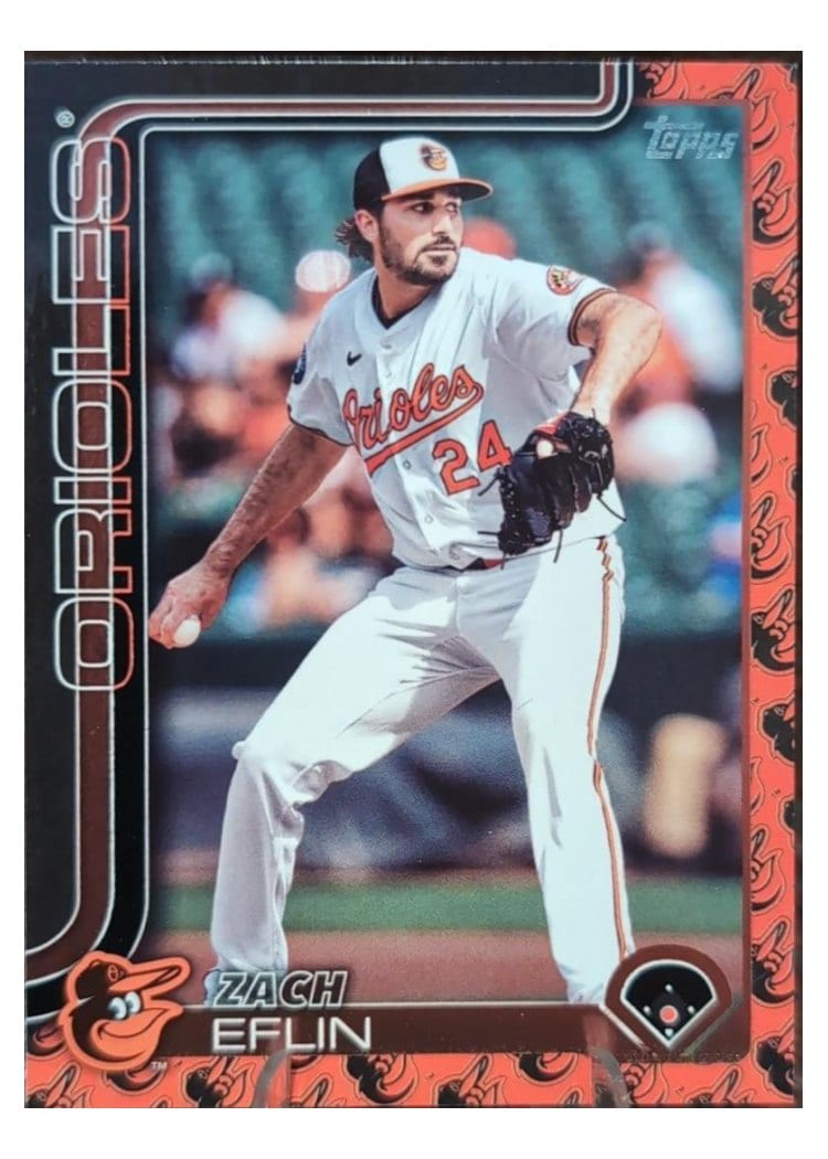 2025 Topps Base Set Zach Eflin #188 card