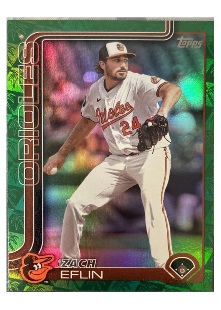 2025 Topps Base Set Zach Eflin #188 card