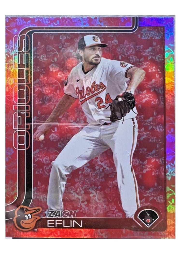 2025 Topps Base Set Zach Eflin #188 card