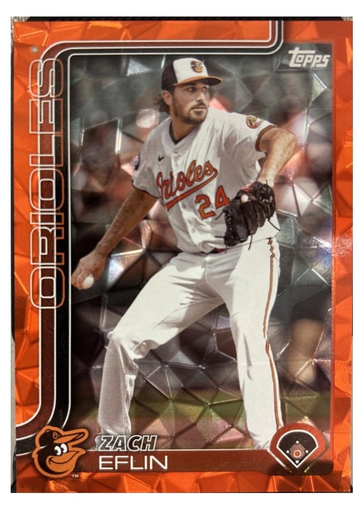2025 Topps Base Set Zach Eflin #188 card