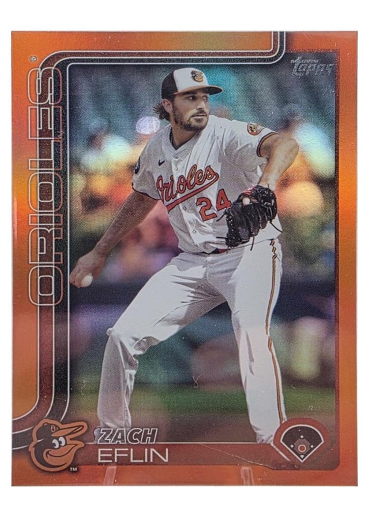 2025 Topps Base Set Zach Eflin #188 card