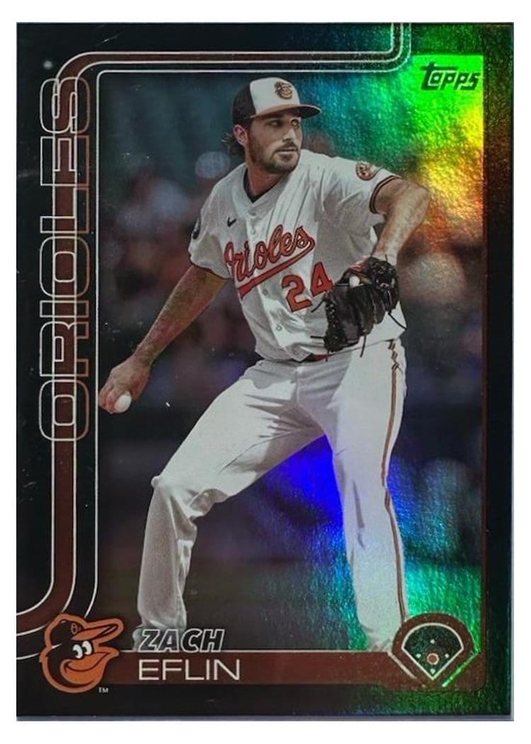 2025 Topps Base Set Zach Eflin #188 card