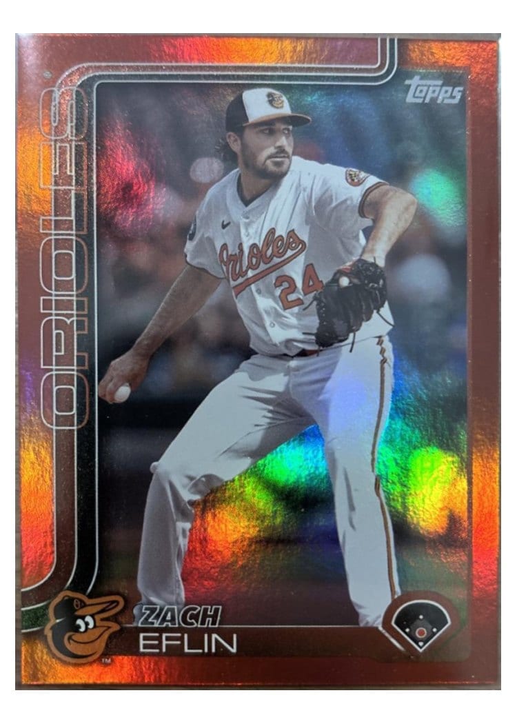 2025 Topps Base Set Zach Eflin #188 card