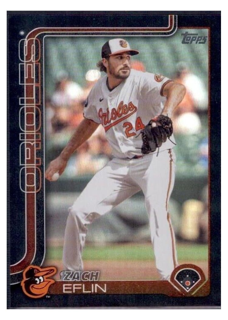2025 Topps Base Set Zach Eflin #188 card