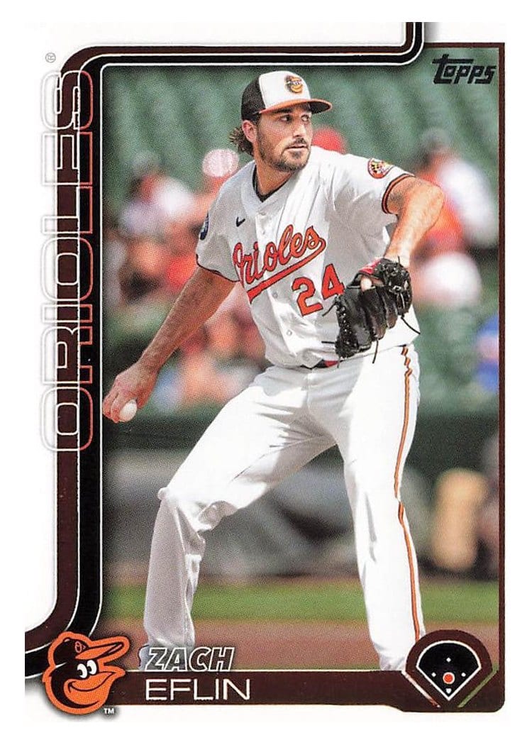 2025 Topps Base Set Zach Eflin #188 card