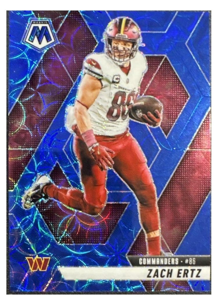 2025 Panini Mosaic Base Set Zach Ertz #135 card