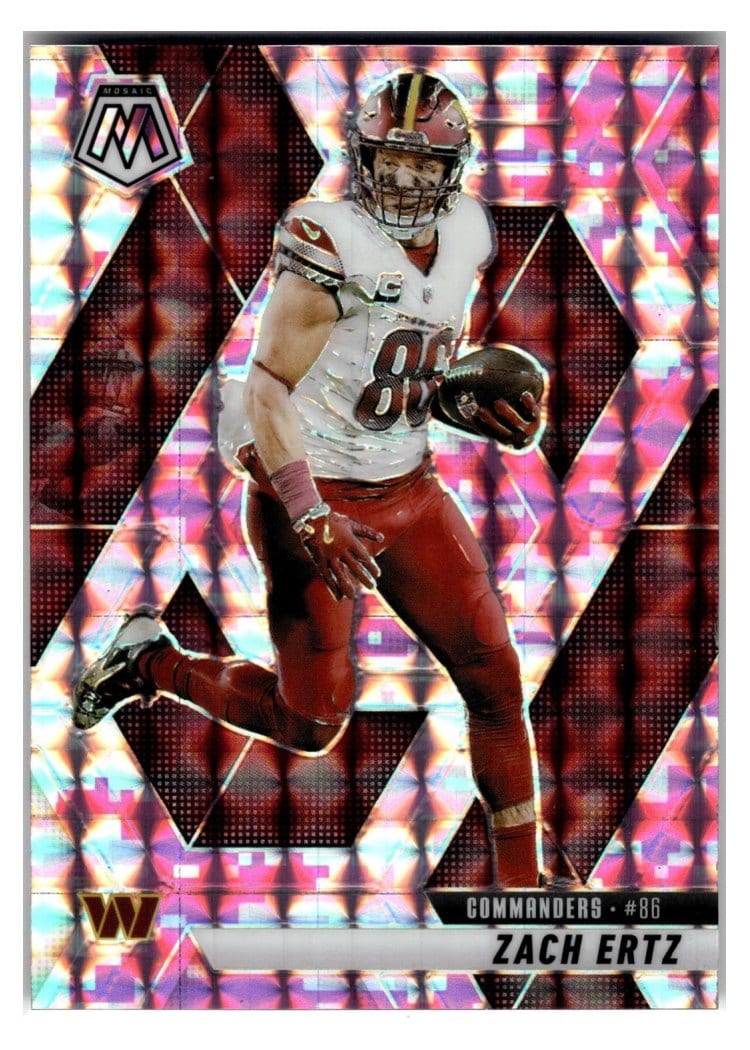 2025 Panini Mosaic Base Set Zach Ertz #135 card