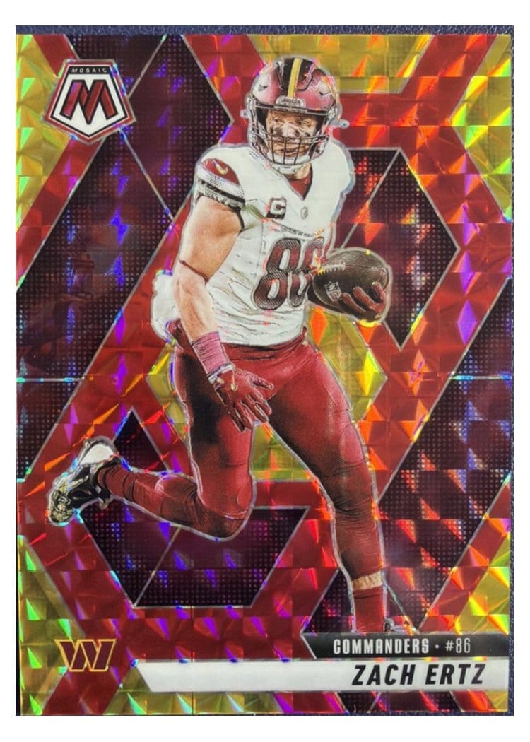 2025 Panini Mosaic Base Set Zach Ertz #135 card