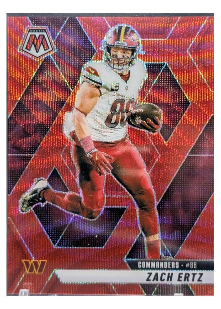 2025 Panini Mosaic Base Set Zach Ertz #135 card