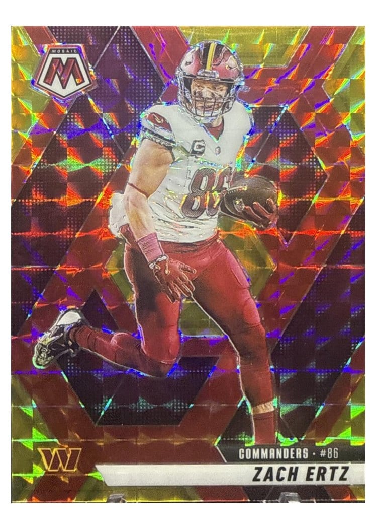 2025 Panini Mosaic Base Set Zach Ertz #135 card