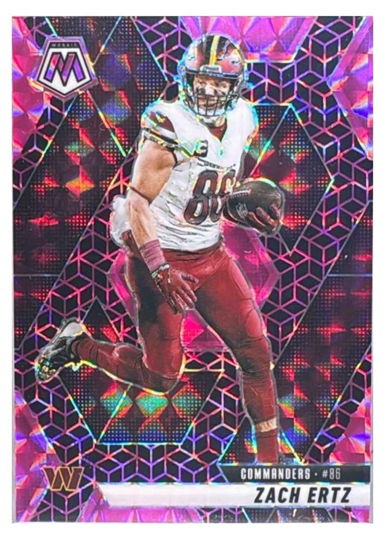 2025 Panini Mosaic Base Set Zach Ertz #135 card