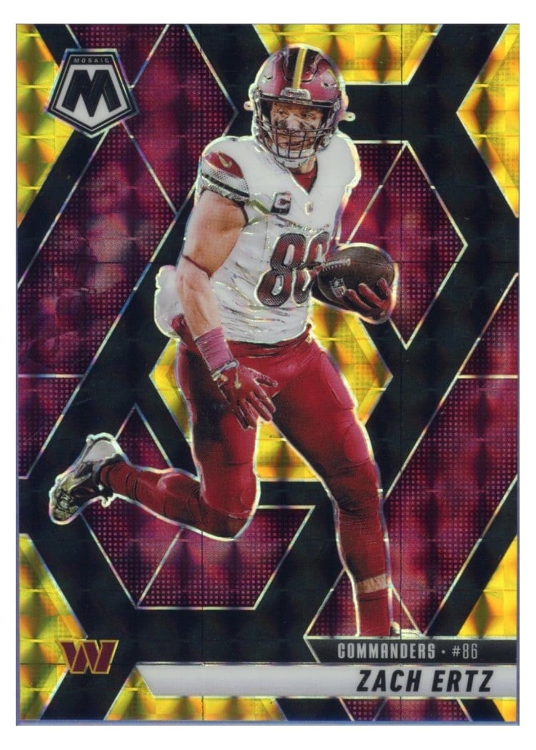 2025 Panini Mosaic Base Set Zach Ertz #135 card