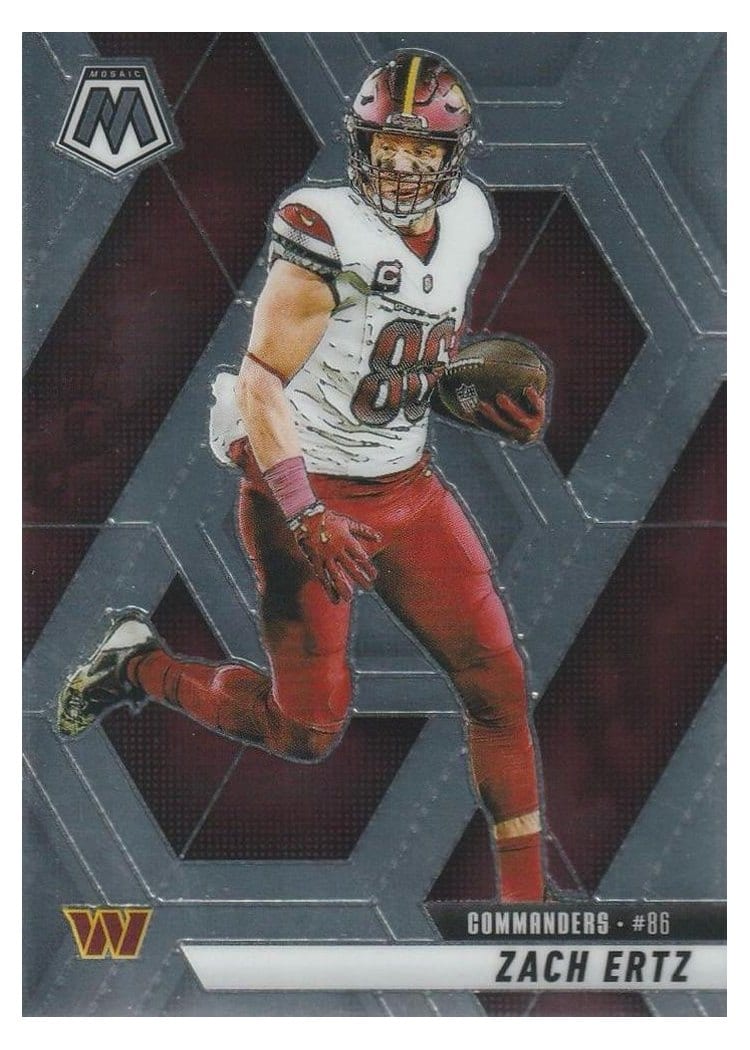 2025 Panini Mosaic Base Set Zach Ertz #135 card