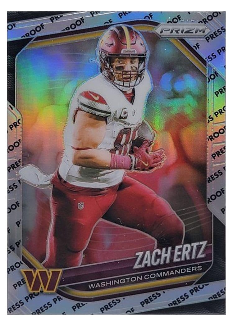 2025 Panini Prizm Base Set Zach Ertz #64 card