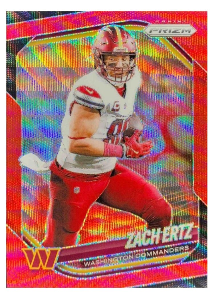 2025 Panini Prizm Base Set Zach Ertz #64 card