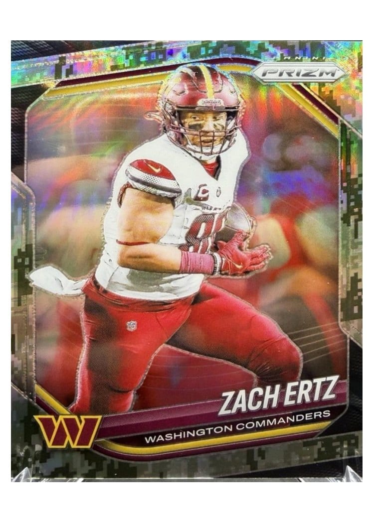 2025 Panini Prizm Base Set Zach Ertz #64 card