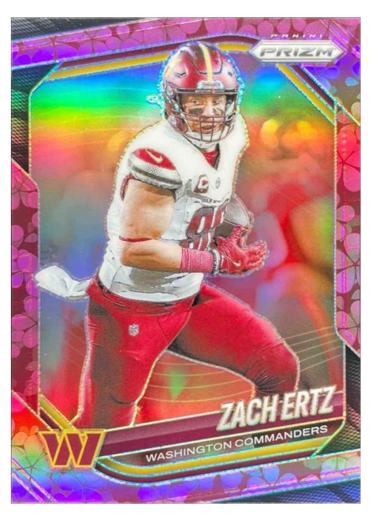 2025 Panini Prizm Base Set Zach Ertz #64 card