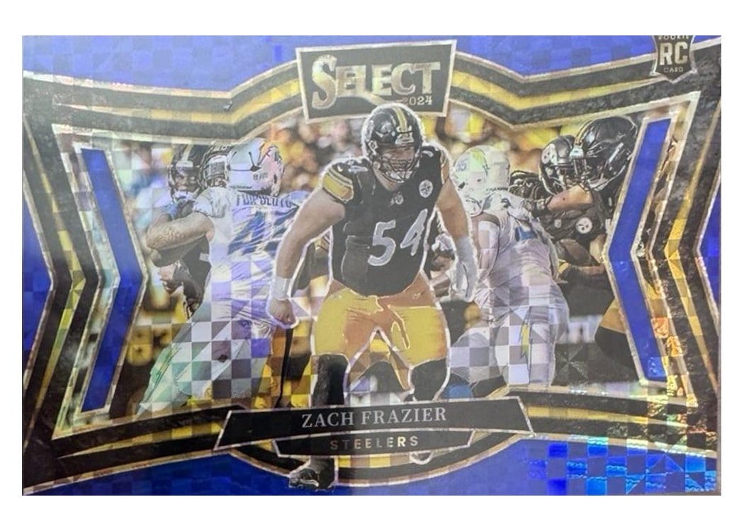 2024 Panini Select Base Set Zach Frazier #435 card