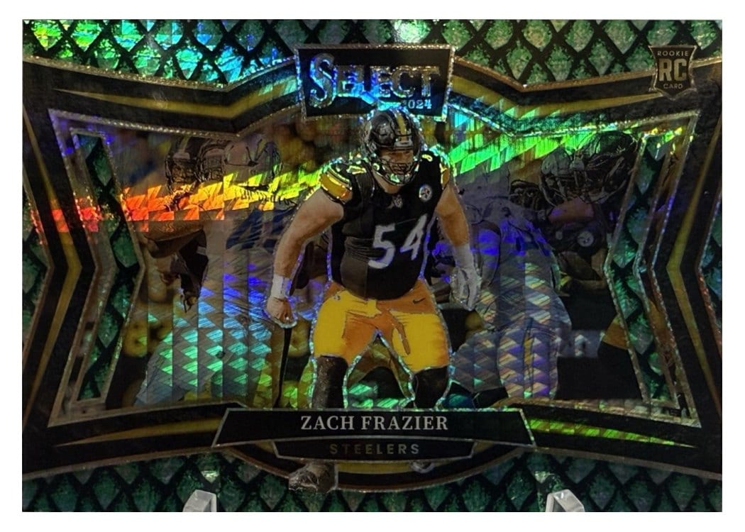 2024 Panini Select Base Set Zach Frazier #435 card