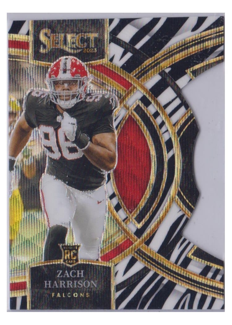 2023 Panini Select Base Set Zach Harrison #120 card