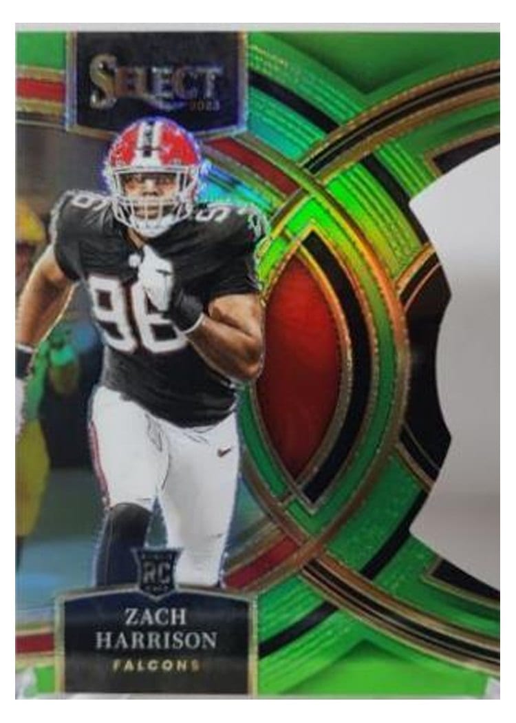 2023 Panini Select Base Set Zach Harrison #120 card