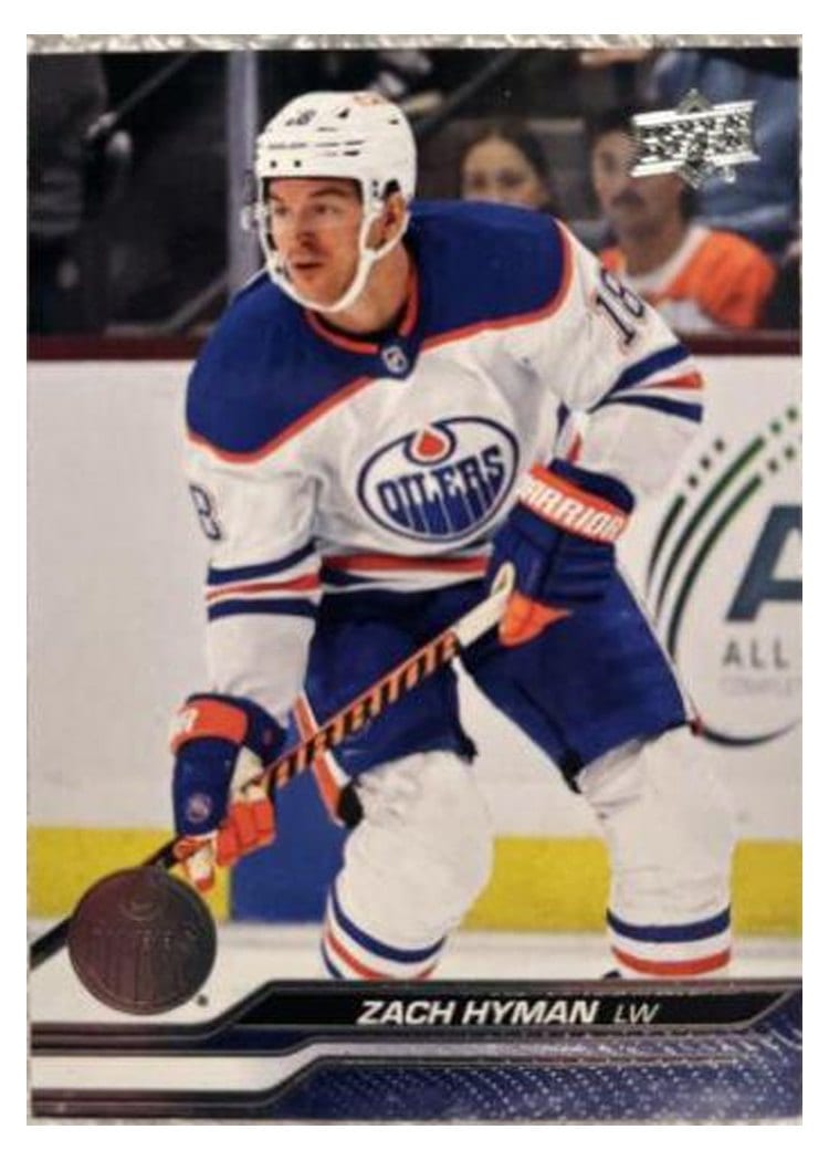 2023-24 Upper Deck Base Set Zach Hyman #68 card
