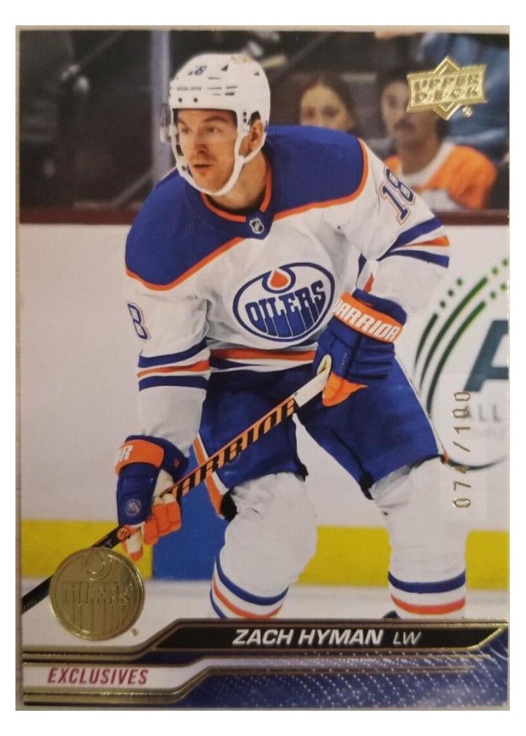 2023-24 Upper Deck Base Set Zach Hyman #68 card