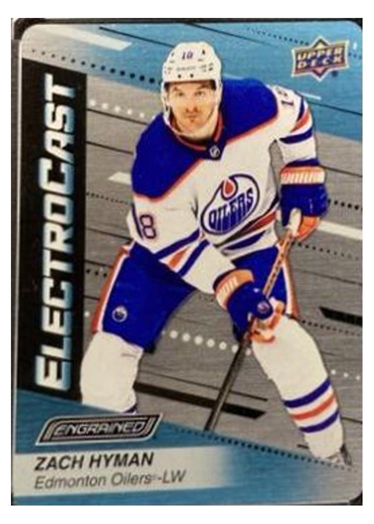 2023-24 Upper Deck Engrained ElectroCast Metal Zach Hyman #EC-20 card