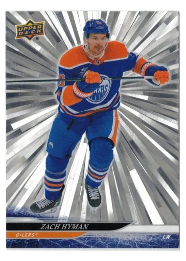2024-25 Upper Deck Base Set Zach Hyman #555 card