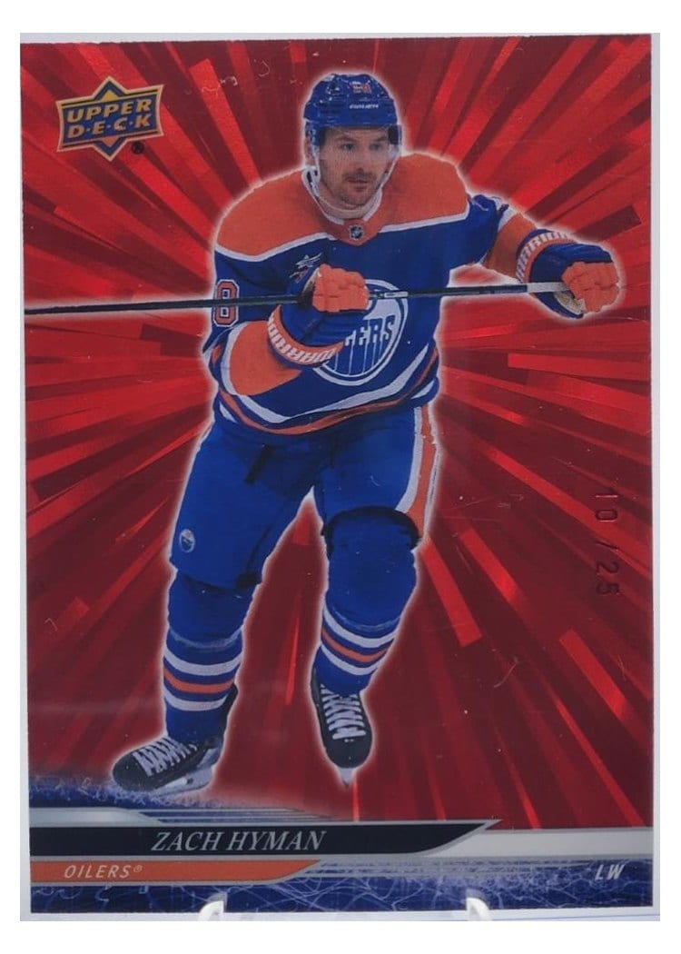 2024-25 Upper Deck Base Set Zach Hyman #555 card
